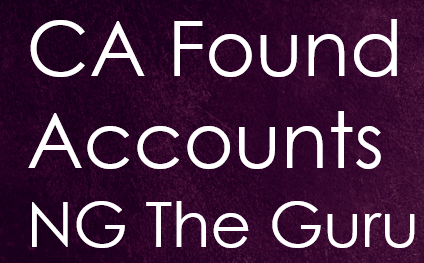 CA Foundation Accounts by CA.Nitin Gupta